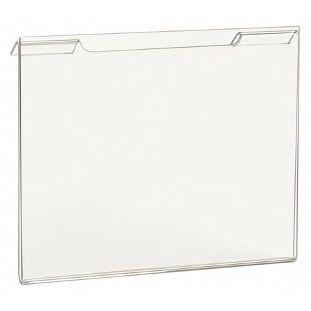 Econoco Horizontal Sign Holder, 7"Wx5 1/2"H, PK24 HP/SG57H