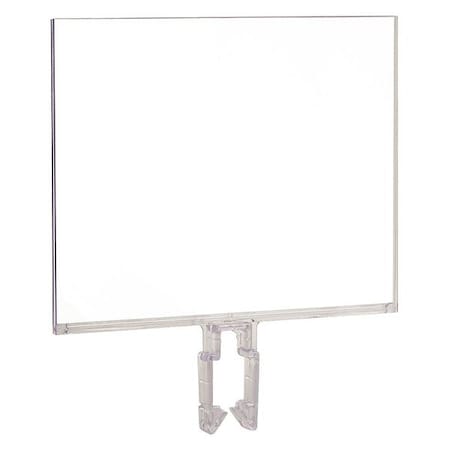 Econoco Polycarbonate, Sign Holder, 5 1/2"X7", PK24 JPC57