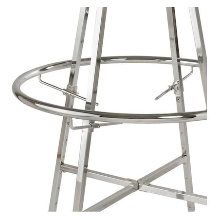 Econoco Adjustable Clamps, Round Hanger 4 Pc./5PK KH7