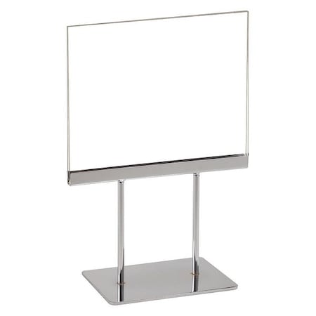 Econoco Acrylic Sign Holder, 7" W x 5 1/2" H, PK24 PK57
