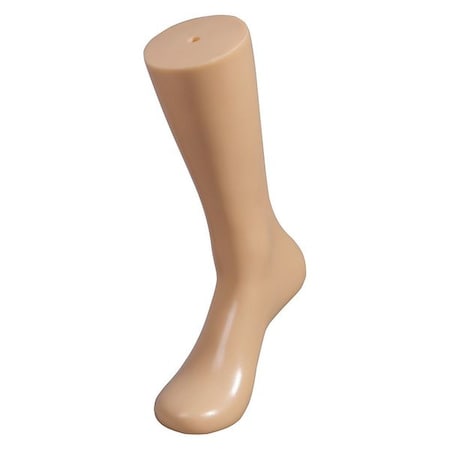 Econoco Mondo Mannequins Sock Display Mens, weighted toe, Fleshtone PMHL30