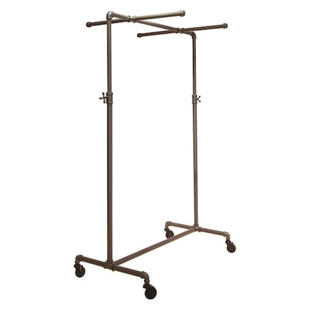 ECONOCO Pipeline Adjustable Ballet Rack with 2 Cross Bars PSBBCB2ADJ