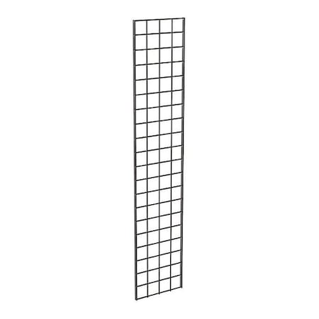 Econoco Wire Grid Panel 1 ft. x 5 ft., Black, 3PK P3BLK15