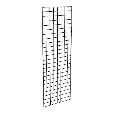 Econoco Wire Grid Panel 2 ft. x 6 ft., Black, 3PK P3BLK26
