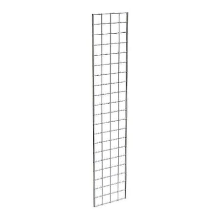 Econoco Wire Grid Panel 1 ft. x 5 ft., Chrome, 3PK P3GW15