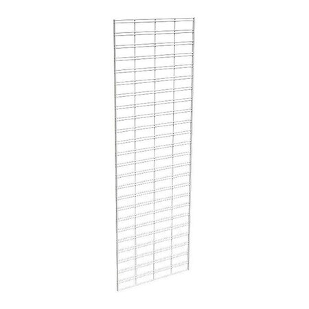 Econoco Wire Slatgrid Panel 2ft. x 6ft., White, 3PK P3STG26W