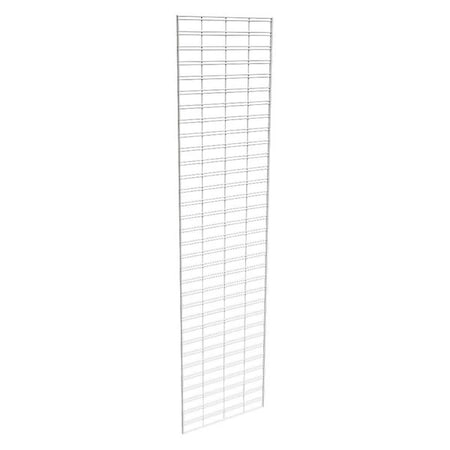 Econoco Wire Slatgrid Panel 2ft. x 8ft., White, 3PK P3STG28W