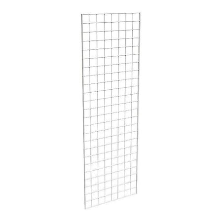 Econoco Wire Grid Panel 2 ft. x 6 ft., White, 3PK P3WTE26