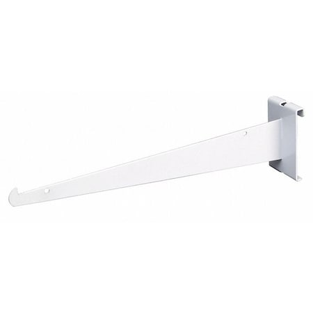 Econoco Grid Shelf Bracket 12", White, 48PK WTE/12KB