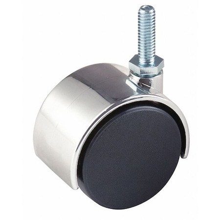 Econoco Twin Wheel Caster, 1" Stem, 72PK TW10