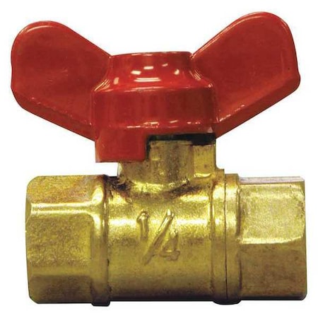Winters Mini Ball Valve 1/4" Npt Fxf T-Handle SMV533