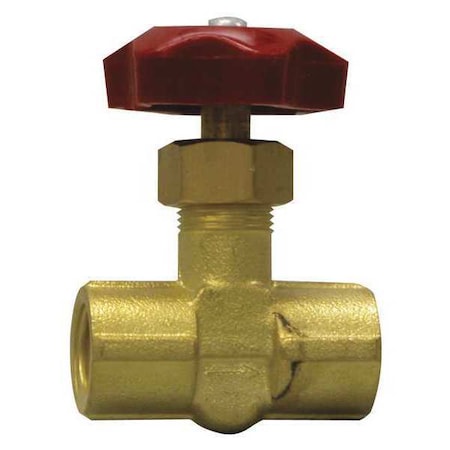 Winters Brass Needle Valve 1/4" Npt SNV510