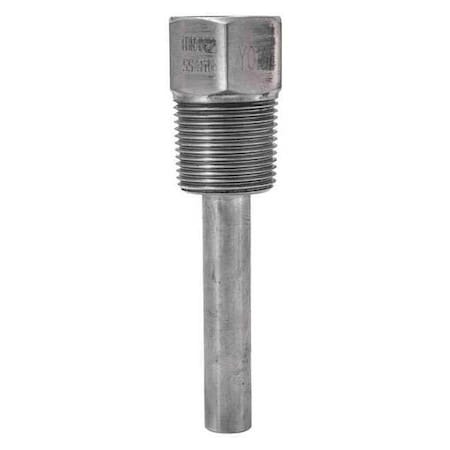 Winters Thermowell 4" 316 St/St, 3/4" Npt TBR35-2