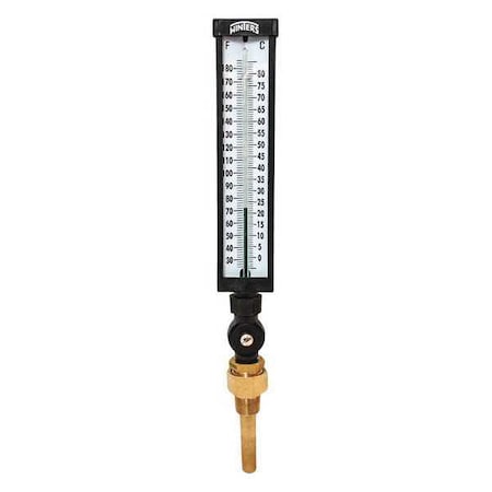 Winters Thermometer 9" Valox Vari, 30-180F/C TIM104