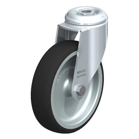 Blickle Kngpn Swivl Cstr, Thrm Rbr, 5", 265 lb. LKRA-PATH 126G