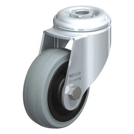 Blickle Kngpn Swvl Cstr, Sold Rbr, 3-1/8", 175 lb. LKRA-VPA 80K