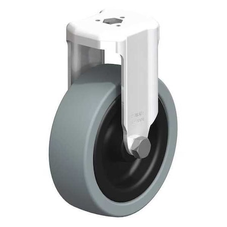 Blickle Kngpn Rigid Cstr, Solid Rubr, 4", 245 lb. BKRA-VPA 101G