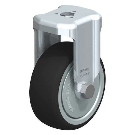 Blickle Kngpn Rigd Cstr, Thrm Rbr, 3-1/8", 265 lb. BKRA-PATH 80KF