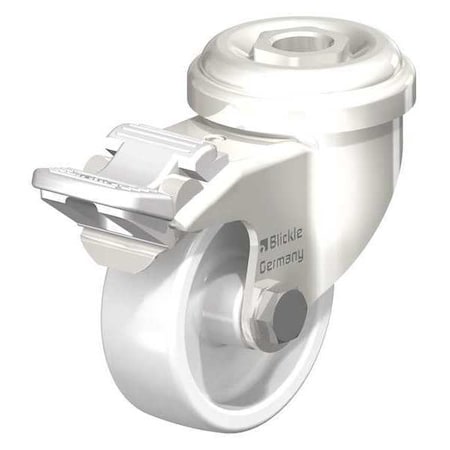 Blickle SS Kngpn Swivl Cstr, Nyln, 2", 165 lb., Brk LRXA-PO 50G-FI