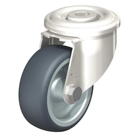 Blickle SS Kgpn Swvl Cstr, TPR Rb, 3-1/8", 220 lb. LEXR-TPA 80G