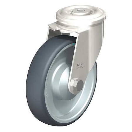 Blickle SS Kgpn Swvl Cstr, TPR Rb, 6", 440 lb. LEXR-TPA 160KD