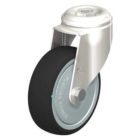 Blickle SS, Kingpin Swivel Caster, PU, 4", 240 lb. LKRXA-PATH 101KFD