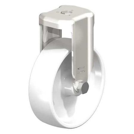 Blickle SS, Kngpn Rigd Cstr, Whit Nyln, 4", 265 lb. BKRXA-PO 101G