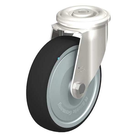 Blickle SS, Kingpin Swivel Caster, PU, 5", 330 lb. LEXR-PATH 125KFD