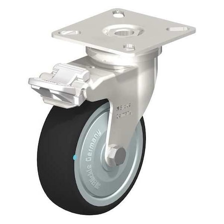 Blickle Swvl Plate Cstr, Polyurethane, 3", Brake LPXA-PATH 75KFD-FI