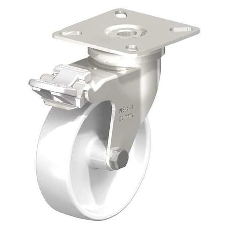 Blickle Swvl Plate Cstr, White Nylon, 3", Brake LPXA-PO 76G-FI