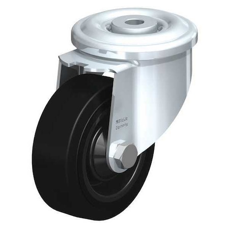 Blickle Kngpn Swvl Cstr, Solid Rubber, 4", 440 lb. LKR-POEV 100KA