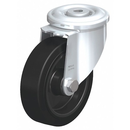 Blickle Kngpn Swvl Cstr, Solid Rubber, 5", 550 lb. LKR-POEV 125R