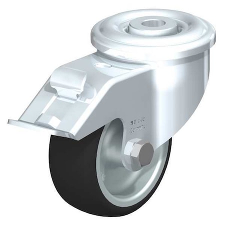 Blickle Kngpn Swvl Cstr, Plyurthn, 3-1/8", Brake LER-PATH 80G-FI