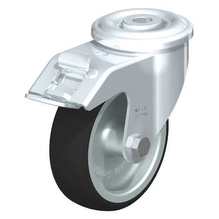 Blickle Kngpn Swvl Cstr, Polyurethane, 4", Brake LER-PATH 100G-FI