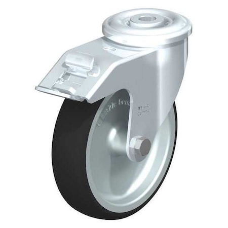 Blickle Kngpn Swvl Cstr, Polyurethane, 5", Brake LER-PATH 125G-FI