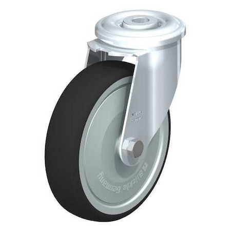 Blickle Kingpin Swivel Caster, PU, 5", 330 lb. LER-PATH 125KF