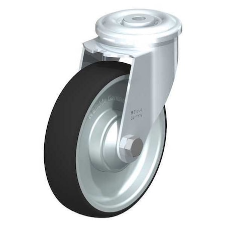 Blickle Kingpin Swivel Caster, PU, 6-5/16", 660 lb. LER-PATH 160KA