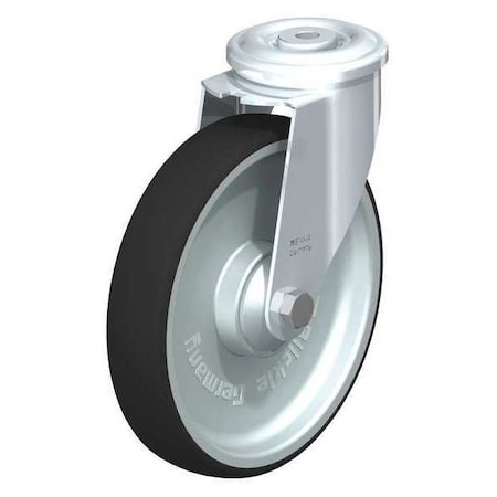 Blickle Kingpin Swivel Caster, PU, 8", 660 lb. LER-PATH 200KA