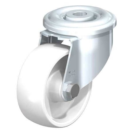 Blickle Kngpn Swvl Cstr, Wht Nyln, 3-1/8", 330 lb. LER-PO 80G