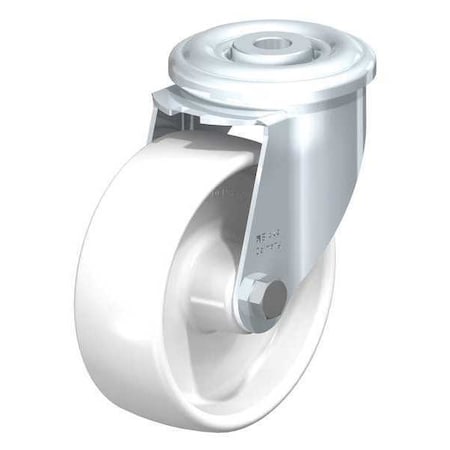 Blickle Kngpn Swvl Cstr, White Nylon, 4", 330 lb. LER-PO 100G