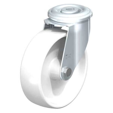 Blickle Kngpn Swvl Cstr, White Nylon, 5", 330 lb. LER-PO 125G