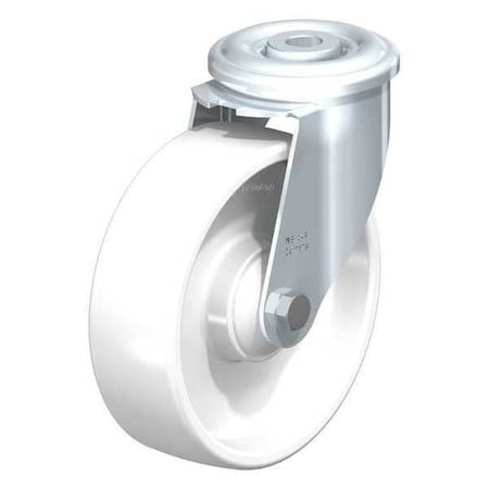 Blickle Kngpn Swvl Cstr, White Nylon, 5", 330 lb. LER-PO 125KA