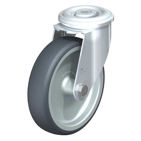 Blickle Kngpn Swvl Cstr, TPR Rubber, 5", 275 lb. LER-TPA 127G