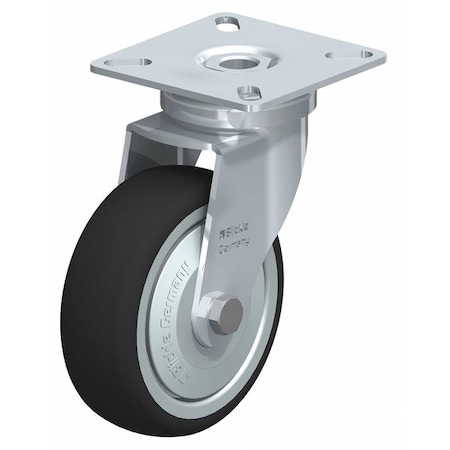 Blickle Swvl Plte Cstr, Polyurthn, 3-1/8", 165 lb. LPA-PATH 75KF