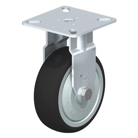 Blickle Rigd Plte Cstr, Polyurthn, 3-1/8", 165 lb. BPA-PATH 75KF