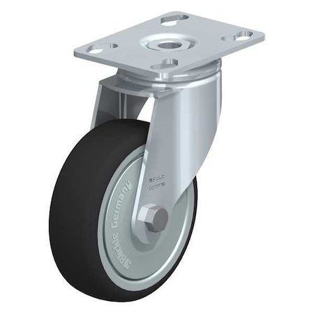 Blickle Swvl Plte Cstr, Polyurthn, 4", 265 lb. LKPA-PATH 101KF