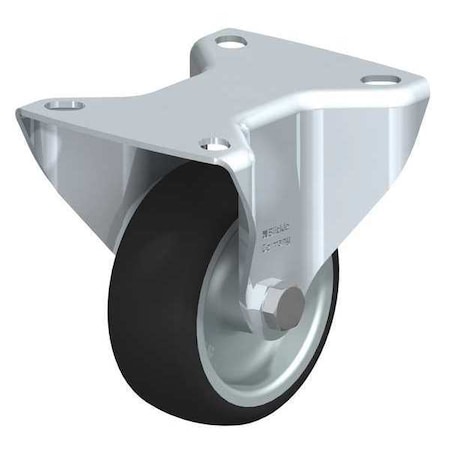 Blickle Rigd Plte Cstr, Polyurthn, 3-1/8", 330 lb. B-PATH 80G