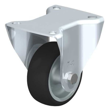 Blickle Rigd Plte Cstr, Polyurthn, 3-1/8", 330 lb. BK-PATH 80G