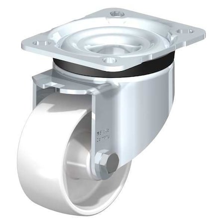 Blickle Swvl Plte Cstr, Whit Nyln, 3-1/8", 507 lb. LK-PO 82G