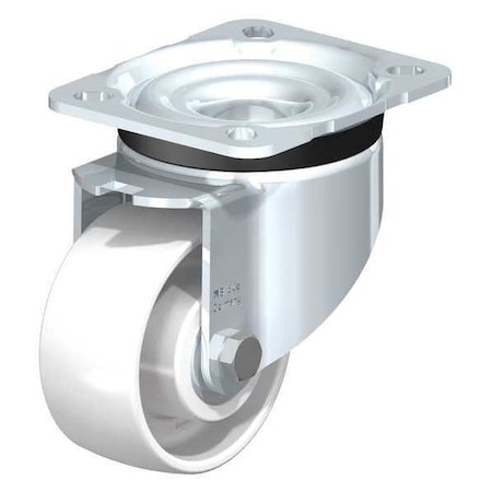 Blickle Swvl Plte Cstr, Whit Nyln, 3-1/8", 507 lb. LK-PO 82K